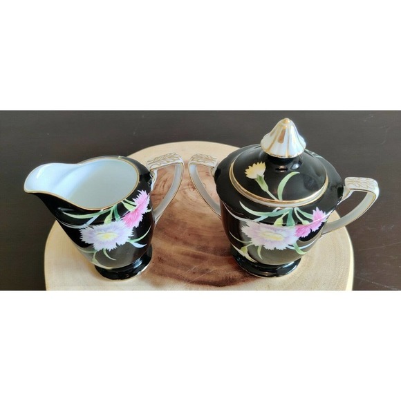 1940 noritake cream and sugar holder - Picture 1 of 12